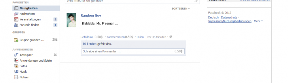 facebooking